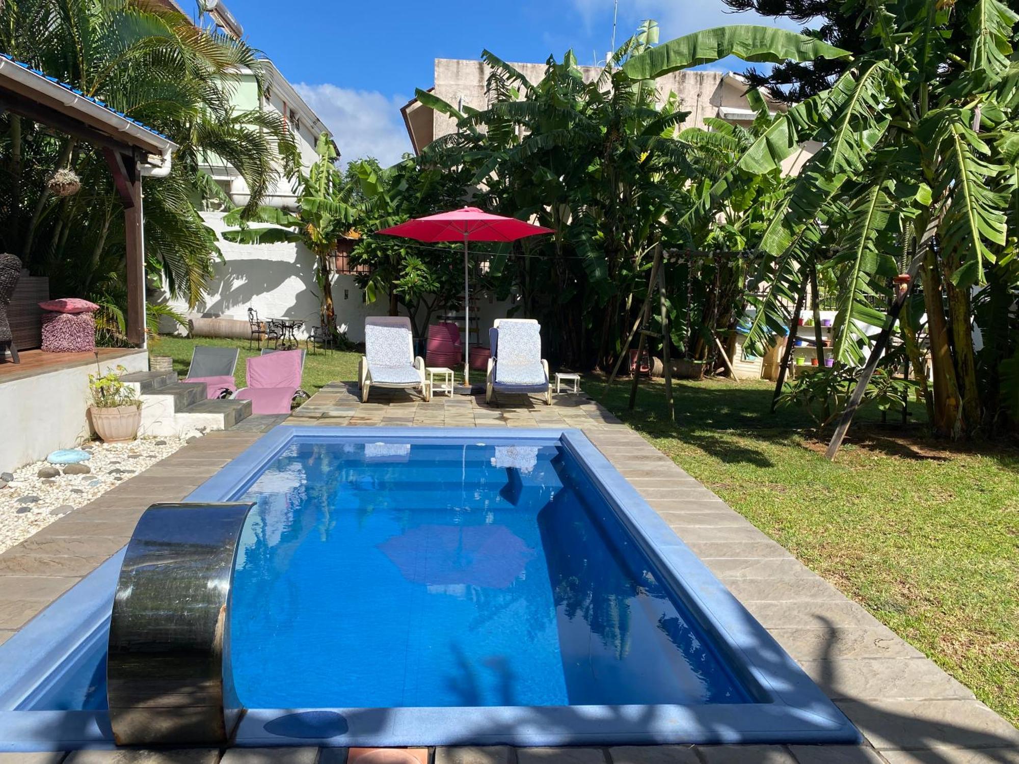 Bed and Breakfast Cazhibiscus Trou aux Biches Exterior foto